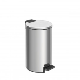 Lixeira com Pedal Tramontina Loop em Ao Inox com Acabamento Polido e Balde Interno 5 L Tramontina 