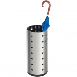 Porta Guarda-Chuva Cpsula Dry em Ao Inox com Acabamento Acetinado e Base em Polipropileno 15 L Tramontina 